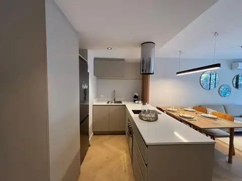 Venta apto un dormitorio terraza parrillero Buceo