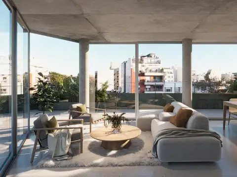 Departamento 3 ambientes con 2 baños
