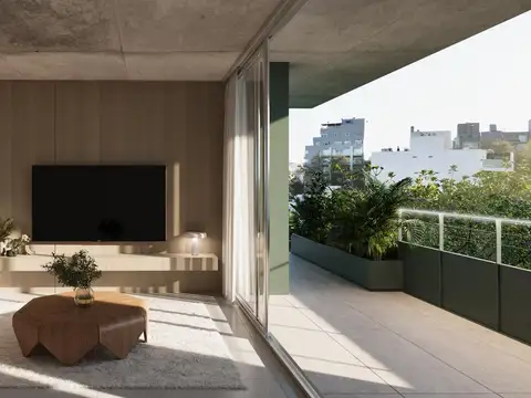 Venta Departamento 3 Ambientes con Terraza verde Solarium y Piscina en Villa Devoto