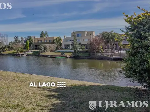 Lote al LAGO en venta en Cabos del Lago - Nordelta.