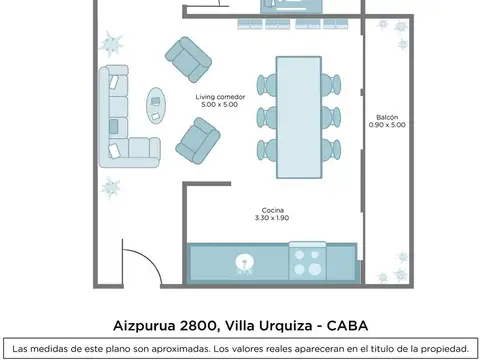 Departamento en Venta en Villa Urquiza, USD 169.500