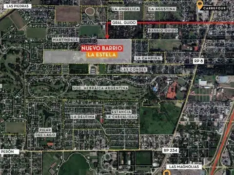 Divino Lote Interno En Barrio La Estela. Pilar.