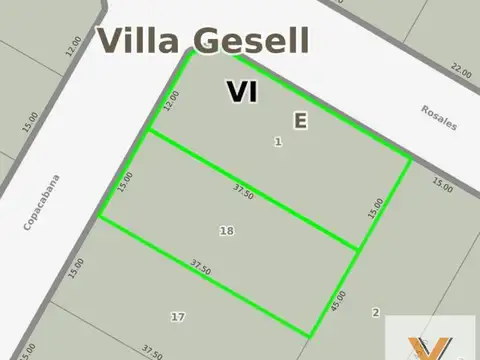 Terreno en Venta de 1120,0 m2