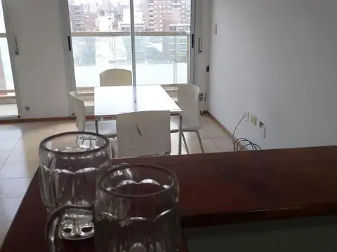 Amplio Monoambiente con Balcón En el Abasto de Rosario