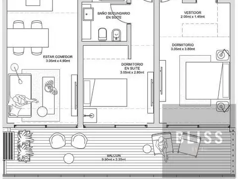 Departamento en Alquiler A Estrenar