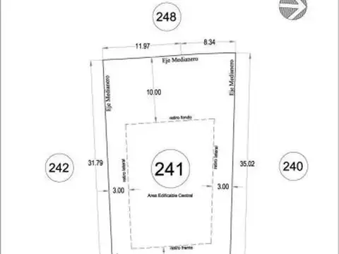 Terreno en Venta de 662,0 m2