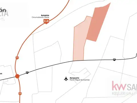 Terreno en Venta en Salta, USD 20.000