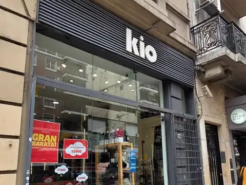 Local en alquiler en Av. Santa Fe al 1200 Recoleta CABA