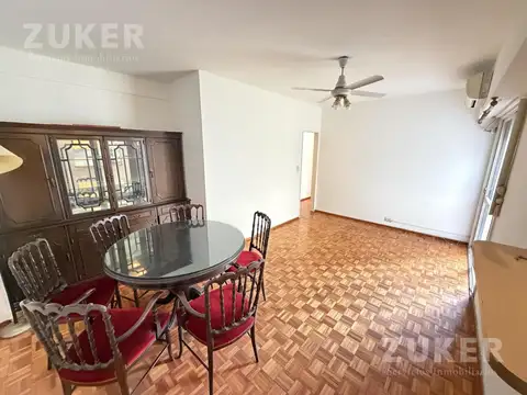 Departamento en Belgrano en alquiler de 2 ambientes con cochera fija