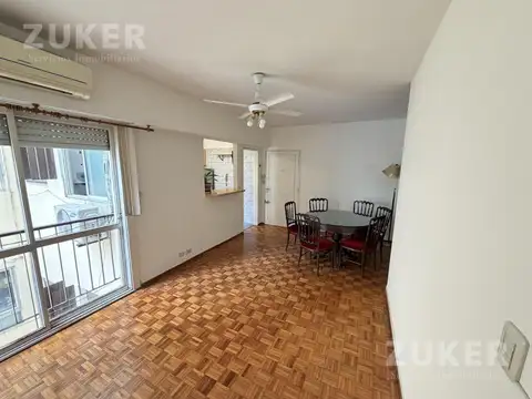 Departamento 2 ambientes con 1 baño