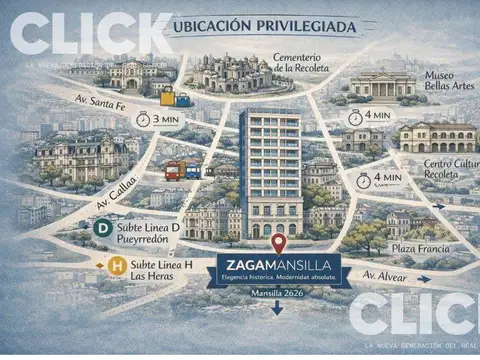 Oficina en Venta en Recoleta, USD 59.500