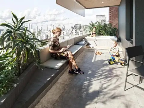 Departamento 4 ambientes con 3 baños