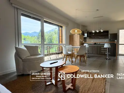 VENTA Departamento 59m2 - 2 ambientes listo para renta Villa La Angostura