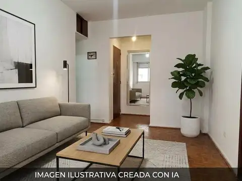 Alquiler Departamento 2 Ambientes, Piso 5 con balcón lavadero, BAJAS EXPENSAS, Floresta