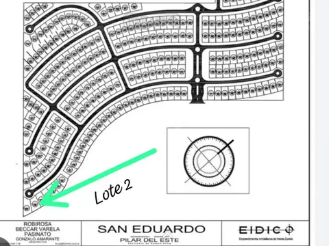 LOTE EN SAN EDUARDO PILAR DEL ESTE