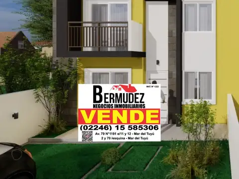 Venta Duplex 4 Ambientes Al Frente Calle 85 Entre 6 Y 7 Mar Del Tuyu Anticipo Y Cuotas 