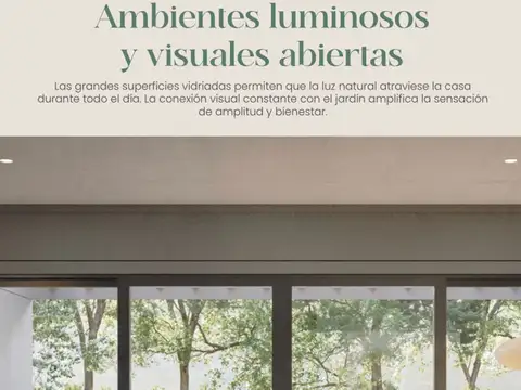 Casa 3 ambientes con 2 baños