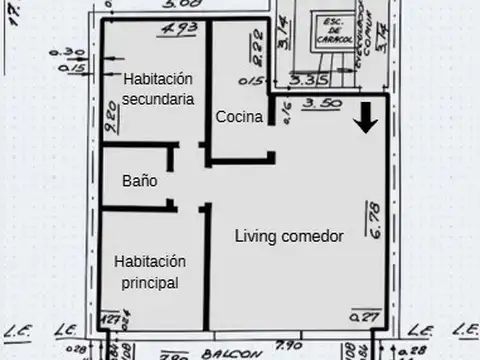 Departamento en Venta en Floresta, USD 110.000