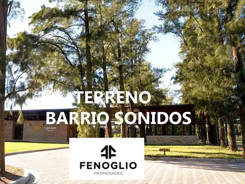 Venta de Terreno en espectacular barrio privado Fighiera