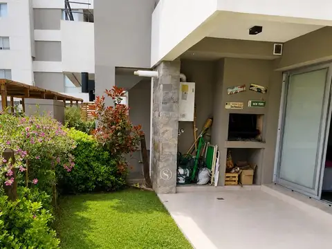 Departamento en venta 2 ambientes en Lagoon Pilar con jardin 1600