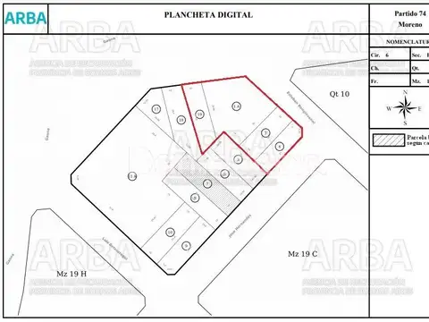 Acceso Oeste Colectora Sur 100