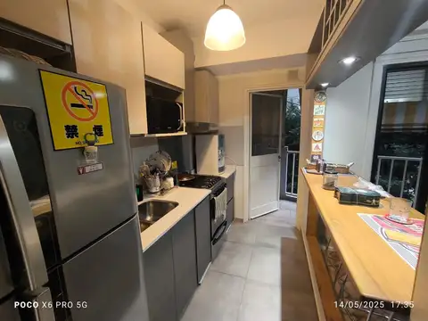 VENTA EN LAS CAÑITAS DE DOS AMBIENTES MUY LUMINOSO DIVINO!