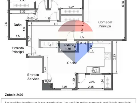 Departamento en Venta en Belgrano, USD 255.000
