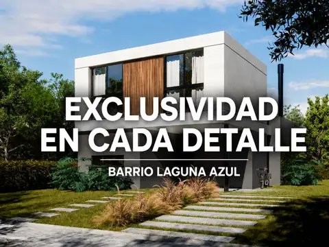 CASA 4 AMBIENTES BARRIO LAGUNA AZUL