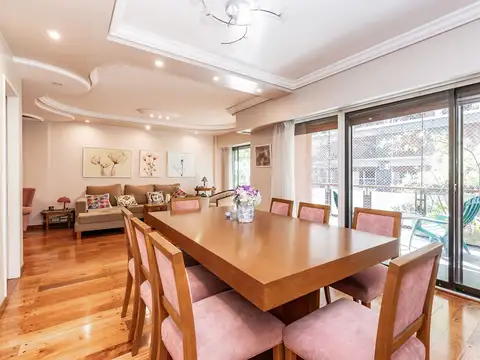 VENTA BELGRANO PISO 4 AMB JARDIN PATIO 2 COCH