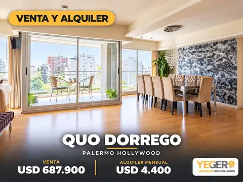 TORRE PREMIUM QUO DORREGO PISO ALTO VISTA ABIERTA 2 COCHERAS