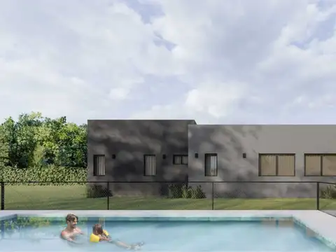 Casa 4 ambientes con 2 baños