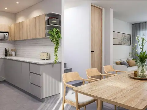 Departamento 4 ambientes con 2 baños