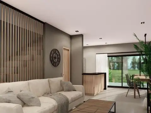 Casa 3 ambientes con 1 baño