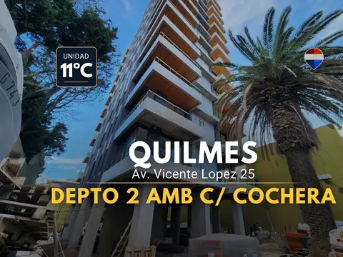 Venta Departamento 2 amb c/ cochera en Quilmes