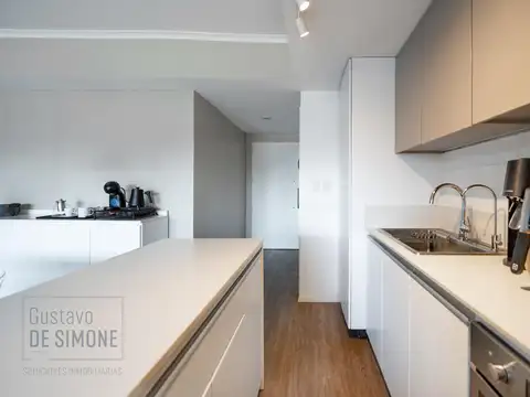 Departamento 2 ambientes con 2 baños