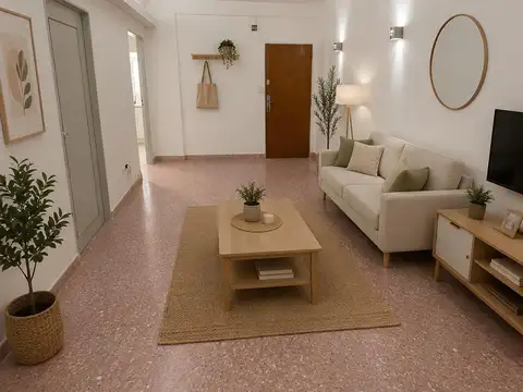 muy amplio 3 amb con baño y toilet, balcon