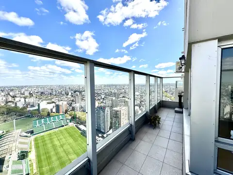 DEPARTAMENTO DE 2 AMBIENTES EN PISO 31 CON BALCON ATERRAZADO TORRE DOSPLAZA CABA