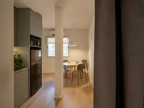 Departamento 2 ambientes con 1 baño