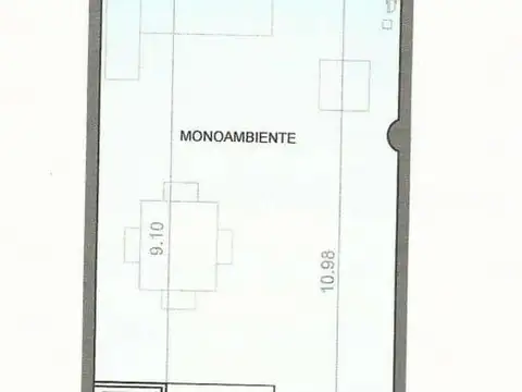 Departamento en Venta con 1 cochera