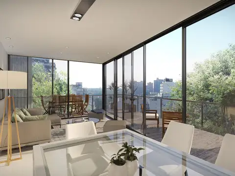 VENTA DEPARTAMENTO 3 AMBIENTES CON BALCON TERRAZA EN PALERMO FULL AMENITIES