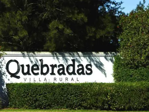 Venta Lote En Barrio Quebradas,