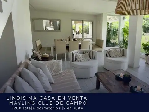 MAYLING PILAR CASA CON PILETA 4 DORMIT EN VENTA