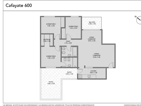 Departamento en Alquiler de 3 dormitorios