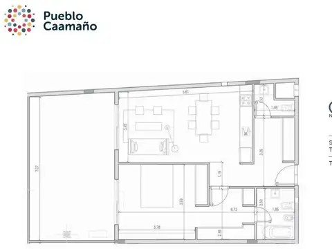 Departamento - Villa Rosa
