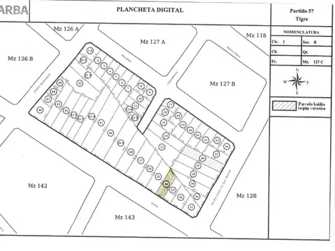 Terreno en Venta 28  mts Fondo