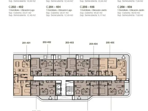 Departamento en Venta de 3 ambientes