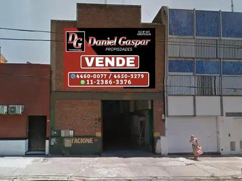 VENTA – IMPORTANTE GALPÓN / DEPÓSITO C/OFICINAS – DOBLE ENTRADA