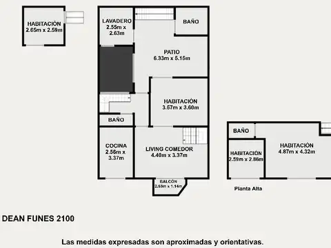 Depto Tipo Casa en Venta de 5 ambientes