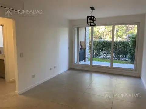 Departamento 2 ambientes con 2 baños
