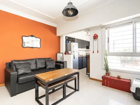 Departamento 2 ambientes con 1 baño